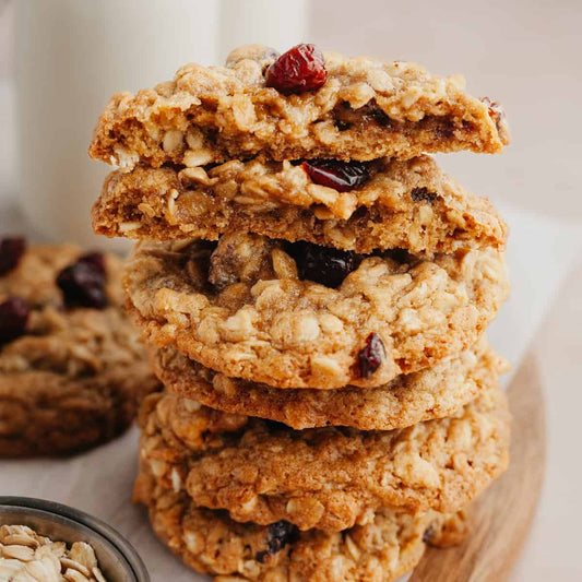 Oatmeal Walnut Cranberry Cookies