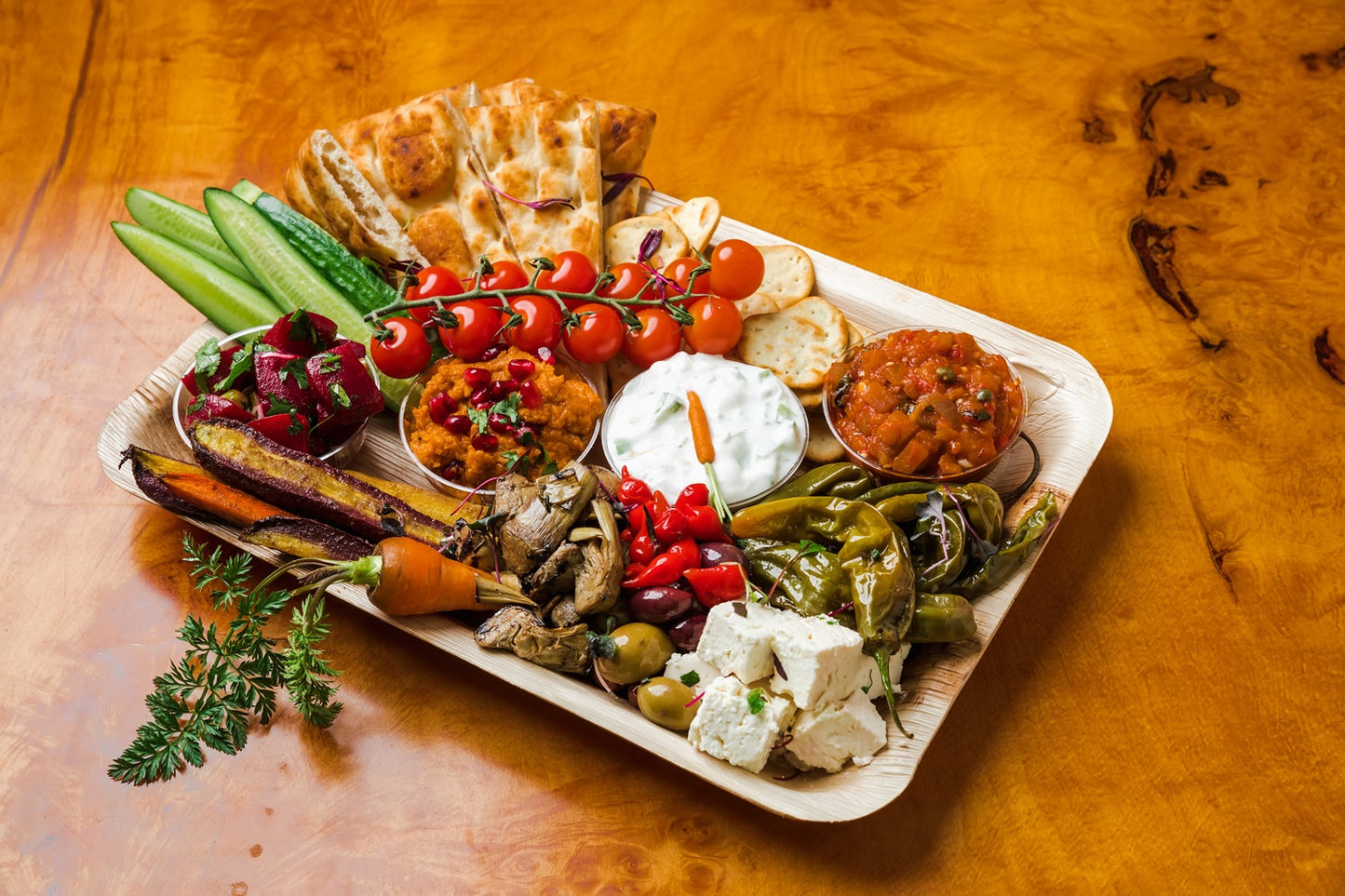 Moroccan Mezze Board