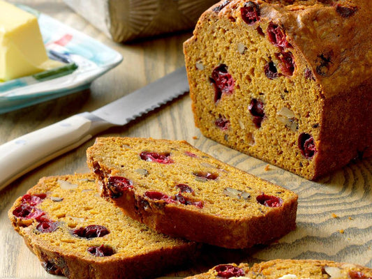 Pumpkin Cranberry Bread