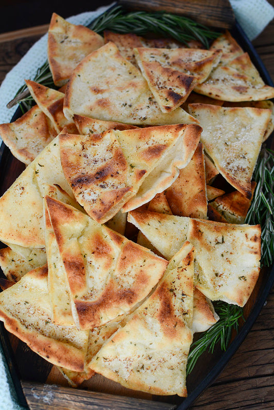 Herbed Pita Toasts