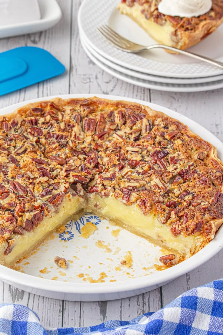 Buttermilk Pecan Pie