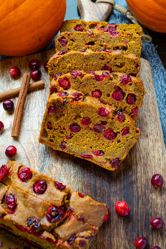 Pumpkin Cranberry Bread